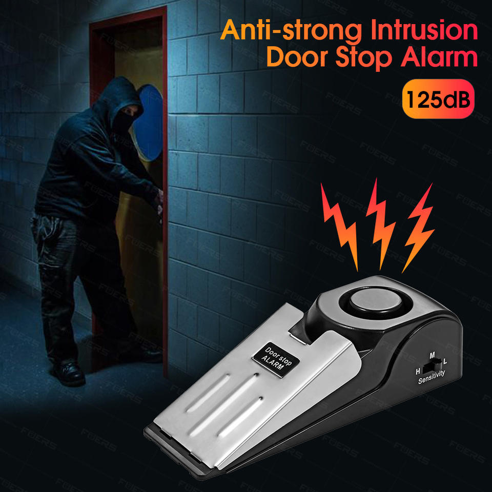 Dual-Defense Portable Door Security System