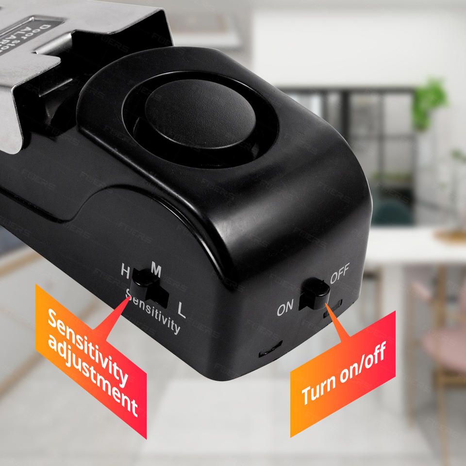 Dual-Defense Portable Door Security System